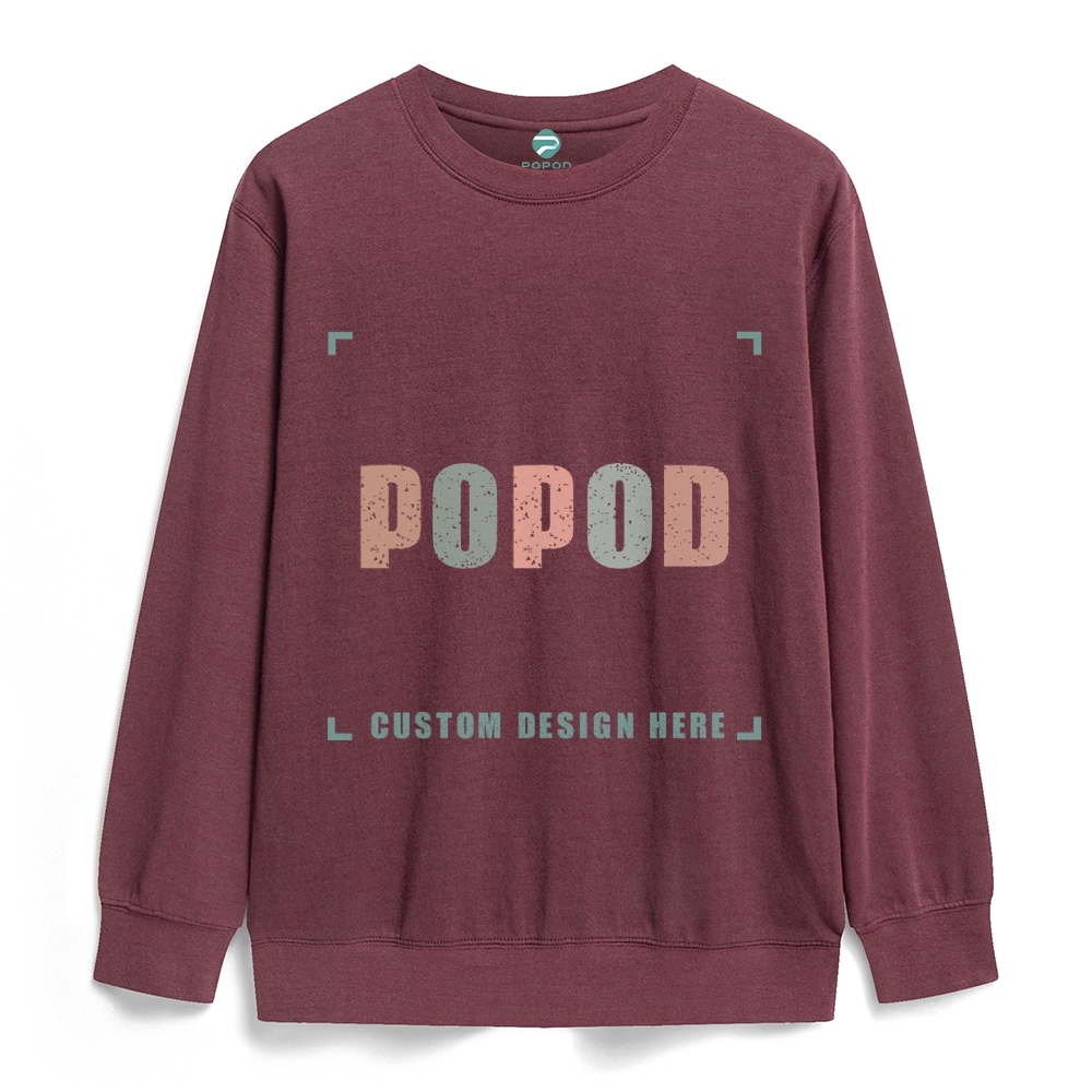22 Colors Unisex Fit Classic Healthy Round Neck Sweatshirt Super Soft Texture | 300g & 22-colour | PP0746