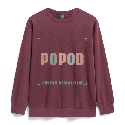 22 Colors Unisex Fit Classic Healthy Round Neck Sweatshirt Super Soft Texture | 300g & 22-colour | PP0746