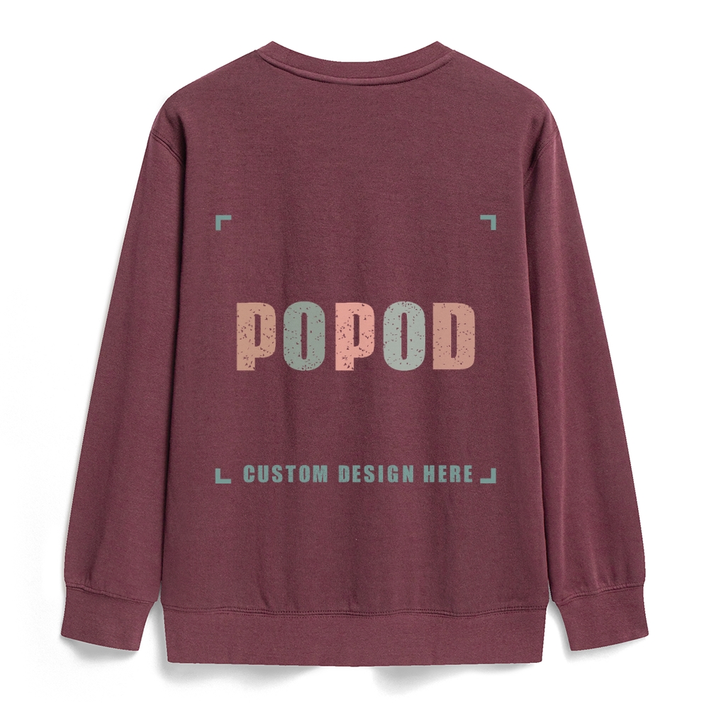 22 Colors Unisex Fit Classic Healthy Round Neck Sweatshirt Super Soft Texture | 300g & 22-colour | PP0746