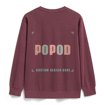 22 Colors Unisex Fit Classic Healthy Round Neck Sweatshirt Super Soft Texture | 300g & 22-colour | PP0746