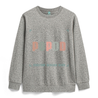 22 Colors Unisex Fit Classic Healthy Round Neck Sweatshirt Super Soft Texture | 300g & 22-colour | PP0746