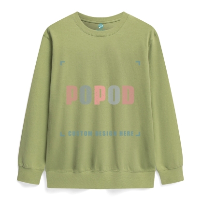 22 Colors Unisex Fit Classic Healthy Round Neck Sweatshirt Super Soft Texture | 300g & 22-colour | PP0746