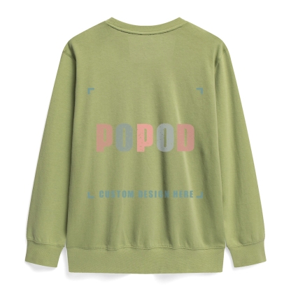 22 Colors Unisex Fit Classic Healthy Round Neck Sweatshirt Super Soft Texture | 300g & 22-colour | PP0746