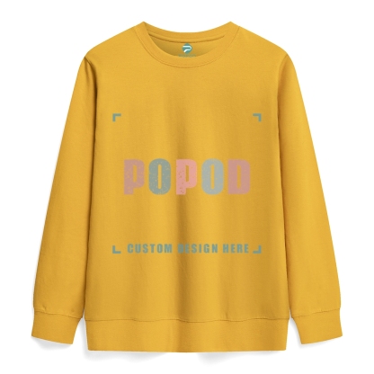 22 Colors Unisex Fit Classic Healthy Round Neck Sweatshirt Super Soft Texture | 300g & 22-colour | PP0746