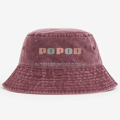 7 Colors Unisex Fit Classic Washed Bucket Hat Super Soft Texture | OSFA & 7-colour | PP3960