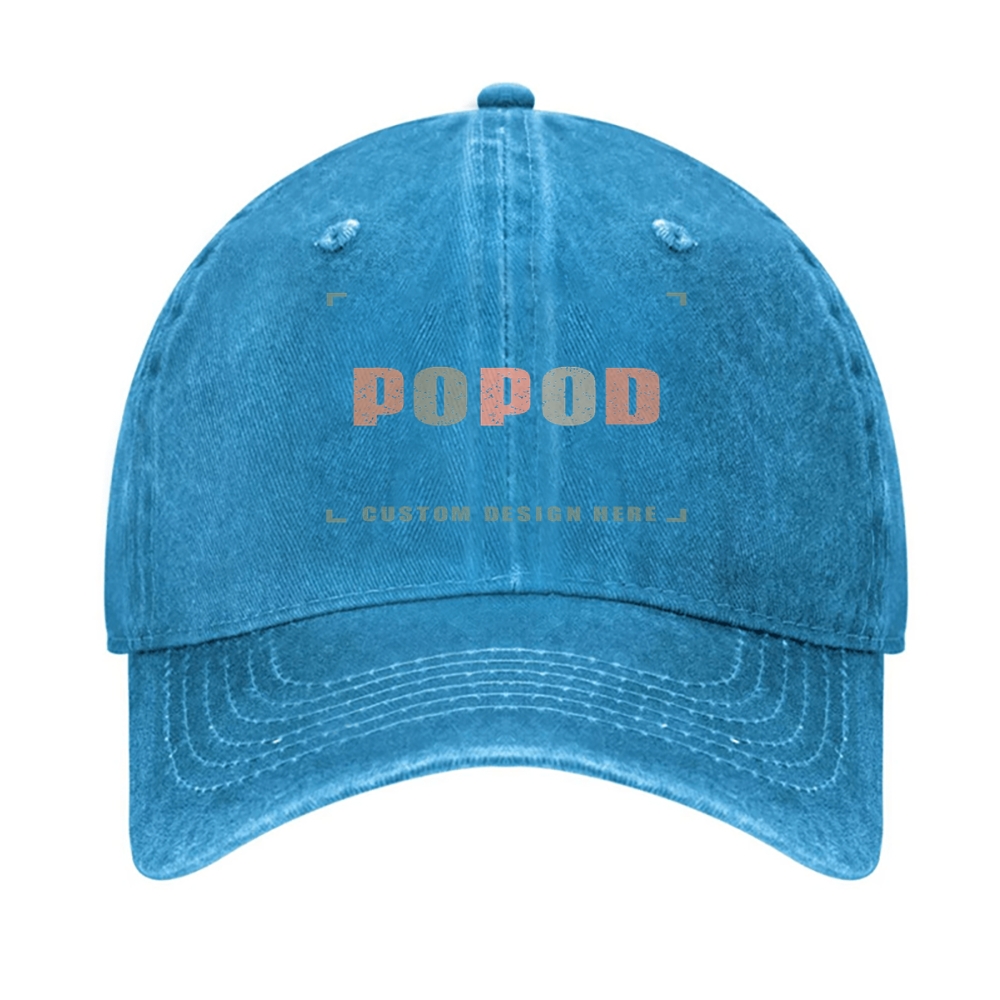 Unisex Fit Classic Washed Baseball Hat PP3771