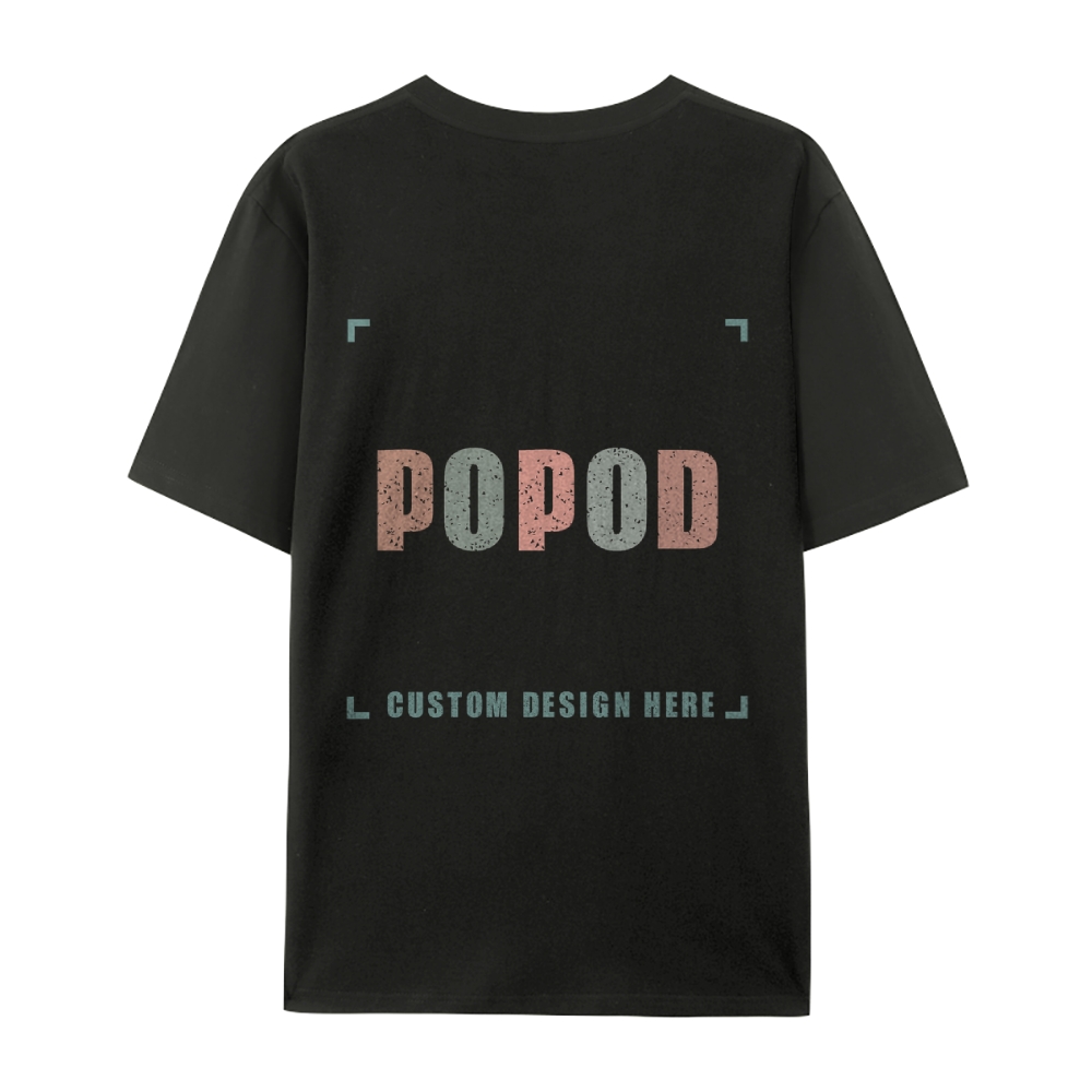 27 Colors Unisex Fit Classic Pure Cotton T-shirt Round Neck Short-sleeved Tee Super Soft Texture | 180g & 27-colour | PP0248