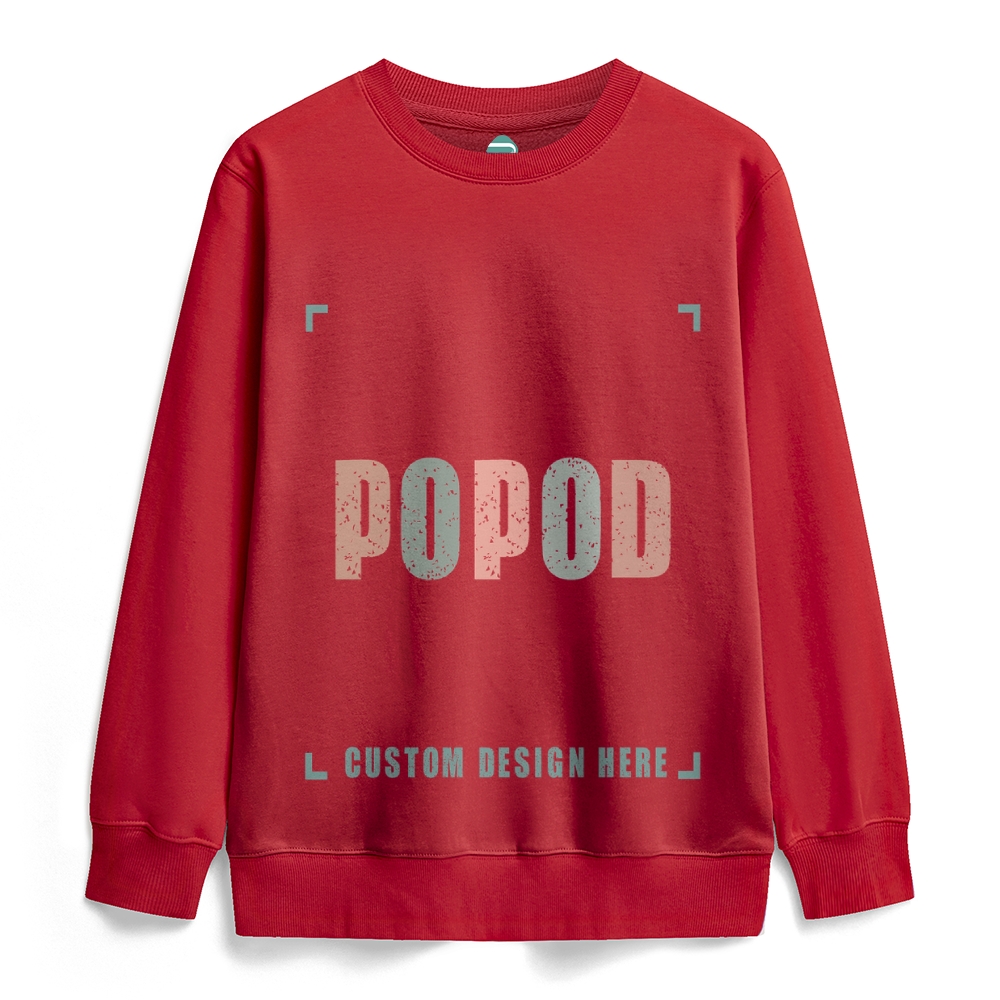 18 Colors Unisex Fit Polar Fleece Round Neck Sweatshirt Super Soft Tex