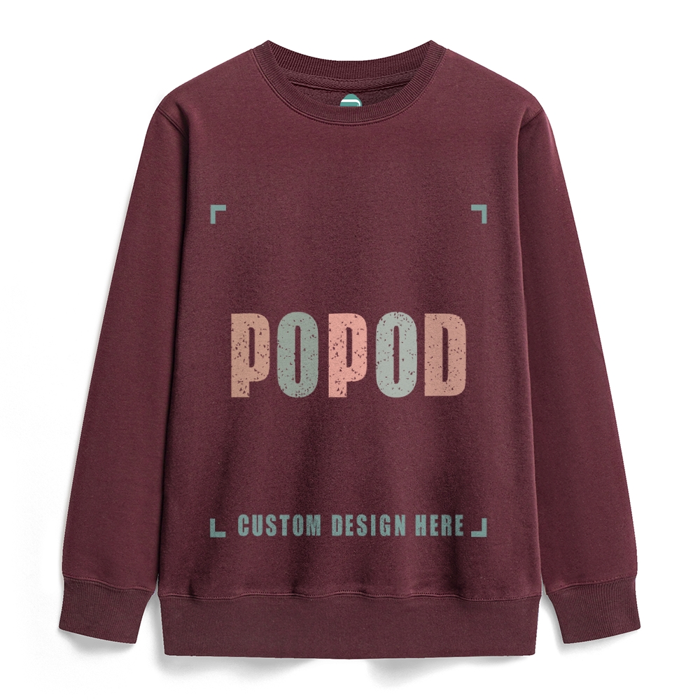 18 Colors Unisex Fit Polar Fleece Round Neck Sweatshirt Super Soft Tex