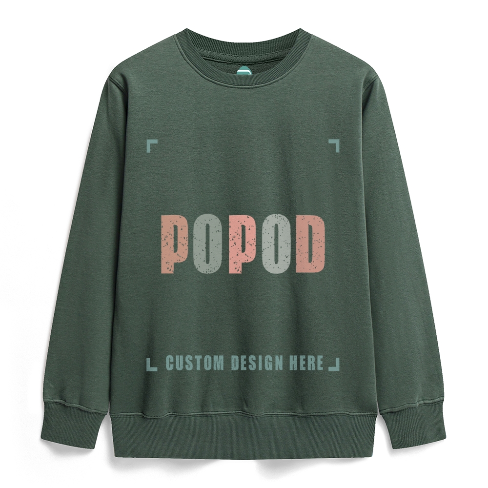 18 Colors Unisex Fit Polar Fleece Round Neck Sweatshirt Super Soft Tex