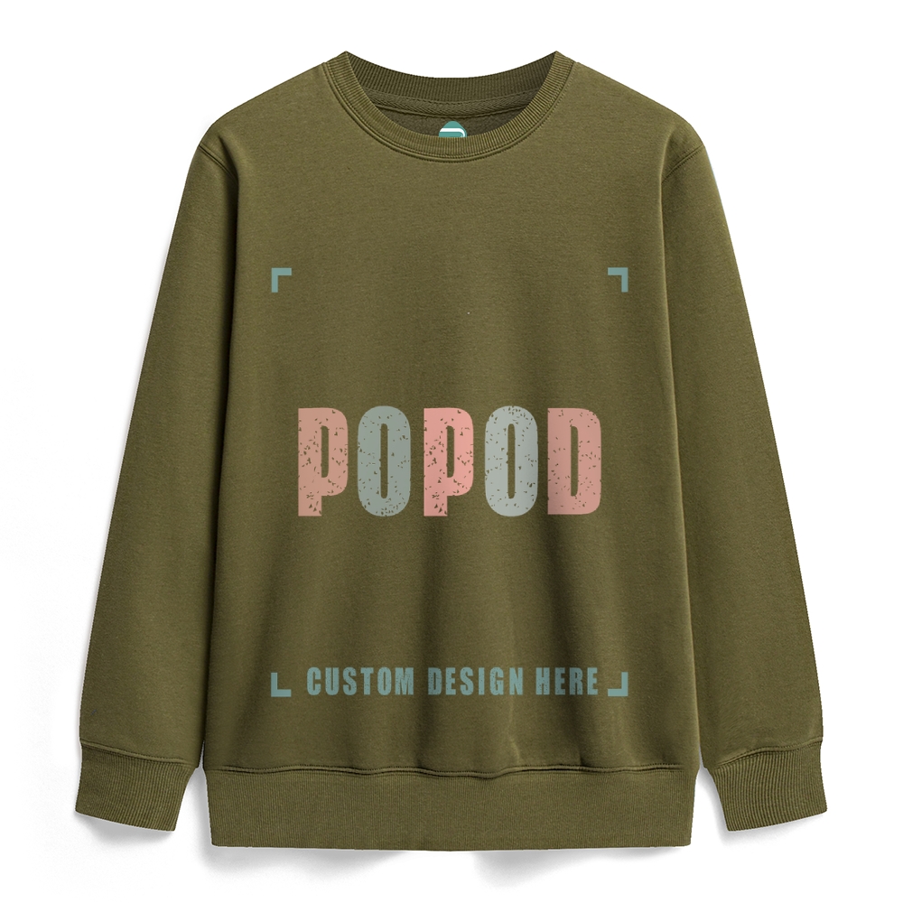 18 Colors Unisex Fit Polar Fleece Round Neck Sweatshirt Super Soft Tex