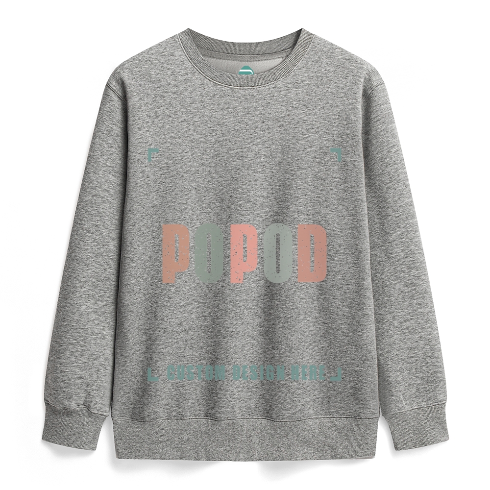 18 Colors Unisex Fit Polar Fleece Round Neck Sweatshirt Super Soft Tex