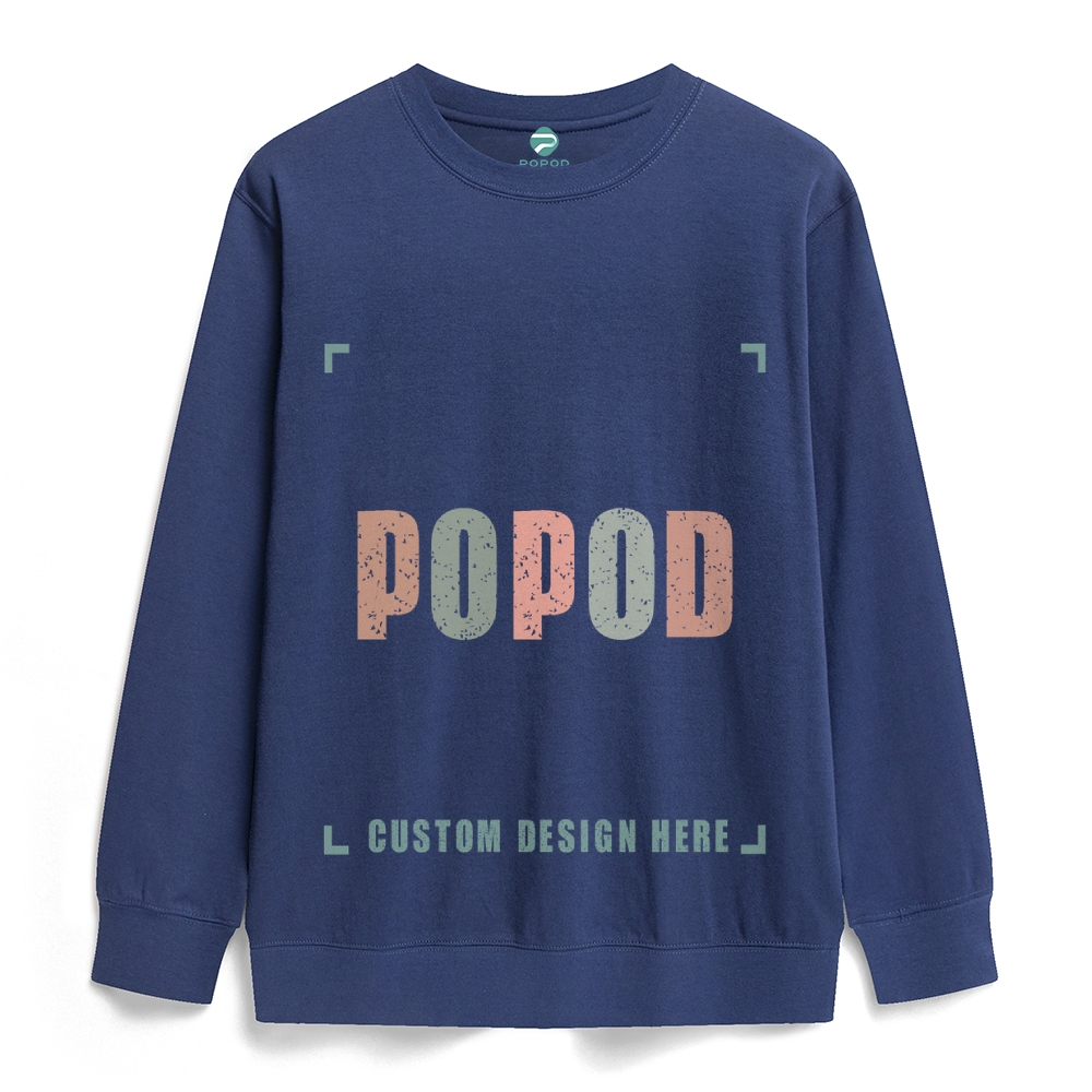 22 Colors Unisex Fit Classic Healthy Round Neck Sweatshirt Super Soft 