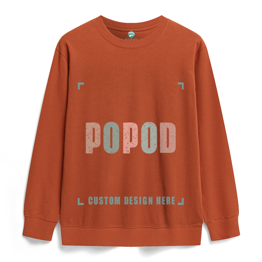 22 Colors Unisex Fit Classic Healthy Round Neck Sweatshirt Super Soft 