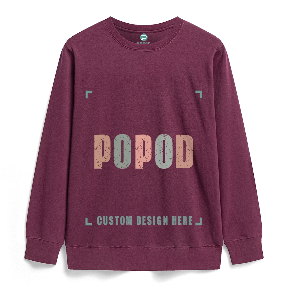 22 Colors Unisex Fit Classic Healthy Round Neck Sweatshirt Super Soft 