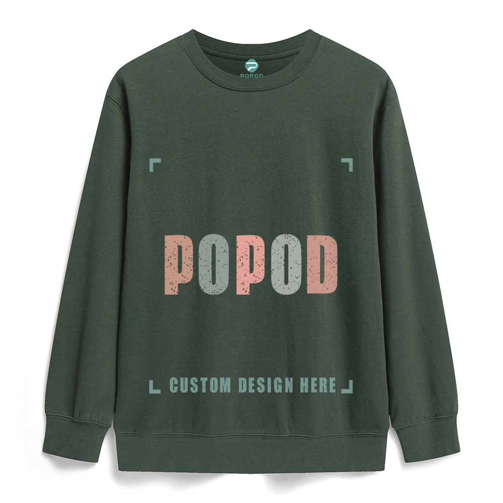 22 Colors Unisex Fit Classic Healthy Round Neck Sweatshirt Super Soft 