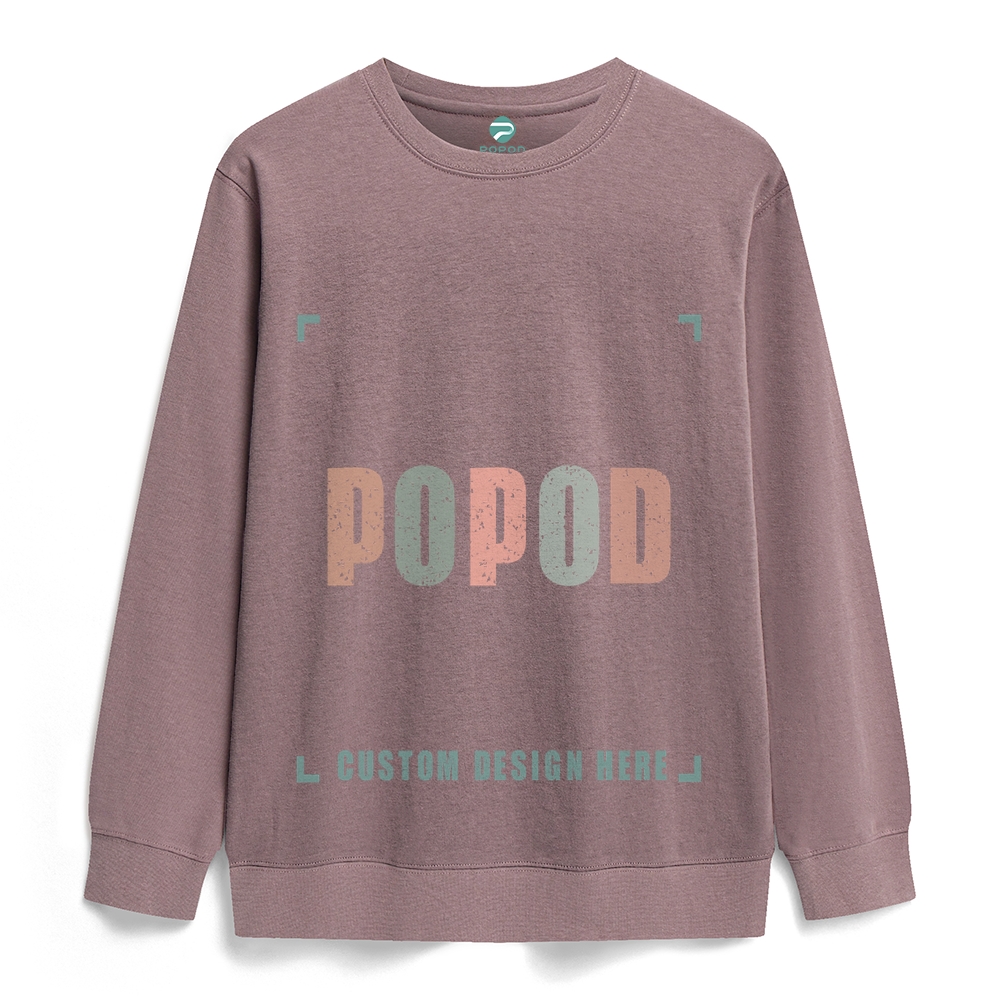 22 Colors Unisex Fit Classic Healthy Round Neck Sweatshirt Super Soft 