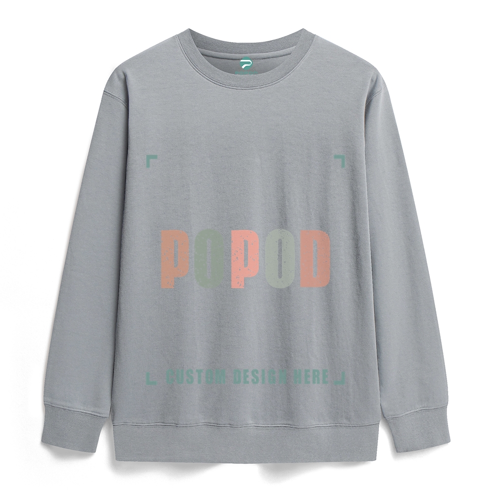 22 Colors Unisex Fit Classic Healthy Round Neck Sweatshirt Super Soft 