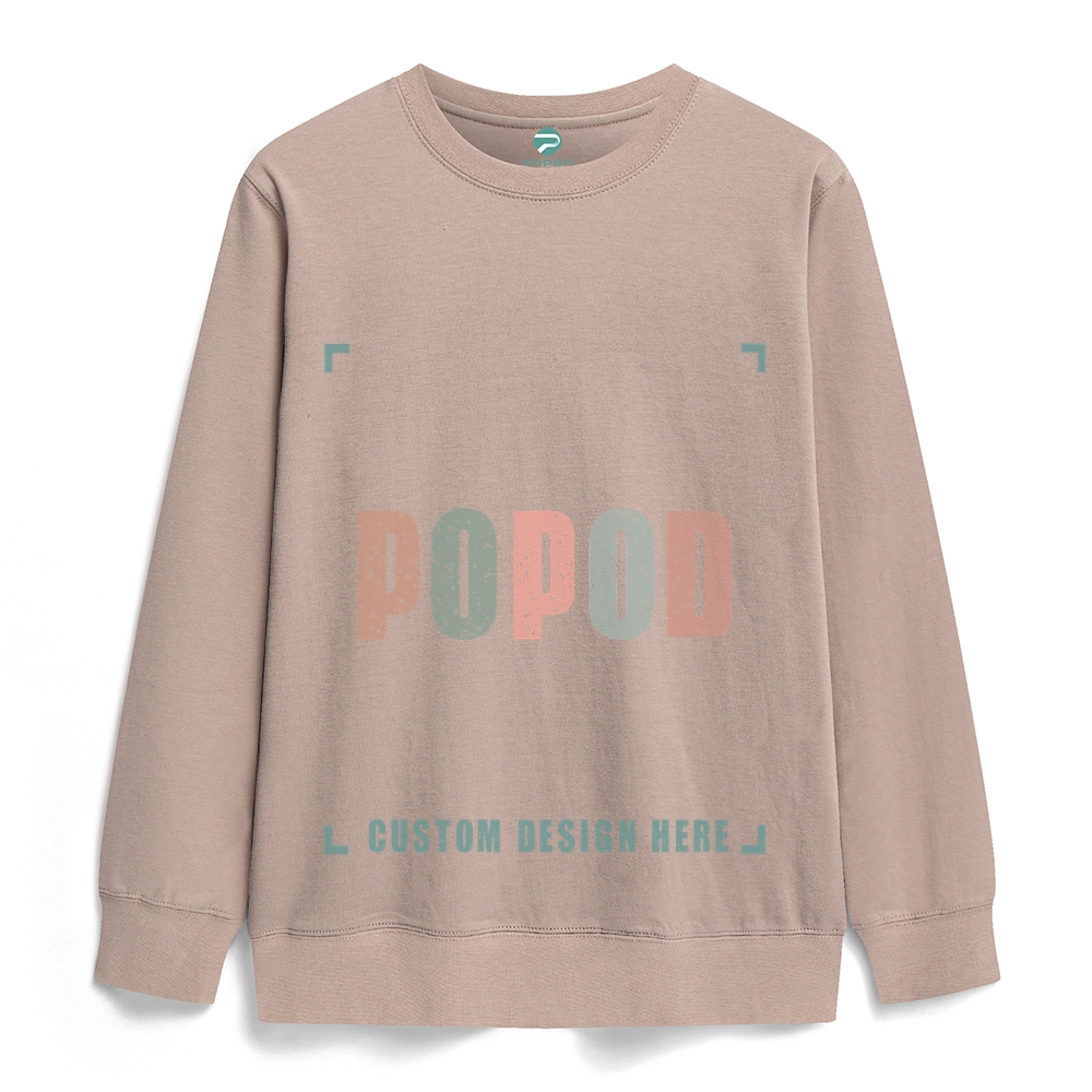 22 Colors Unisex Fit Classic Healthy Round Neck Sweatshirt Super Soft 