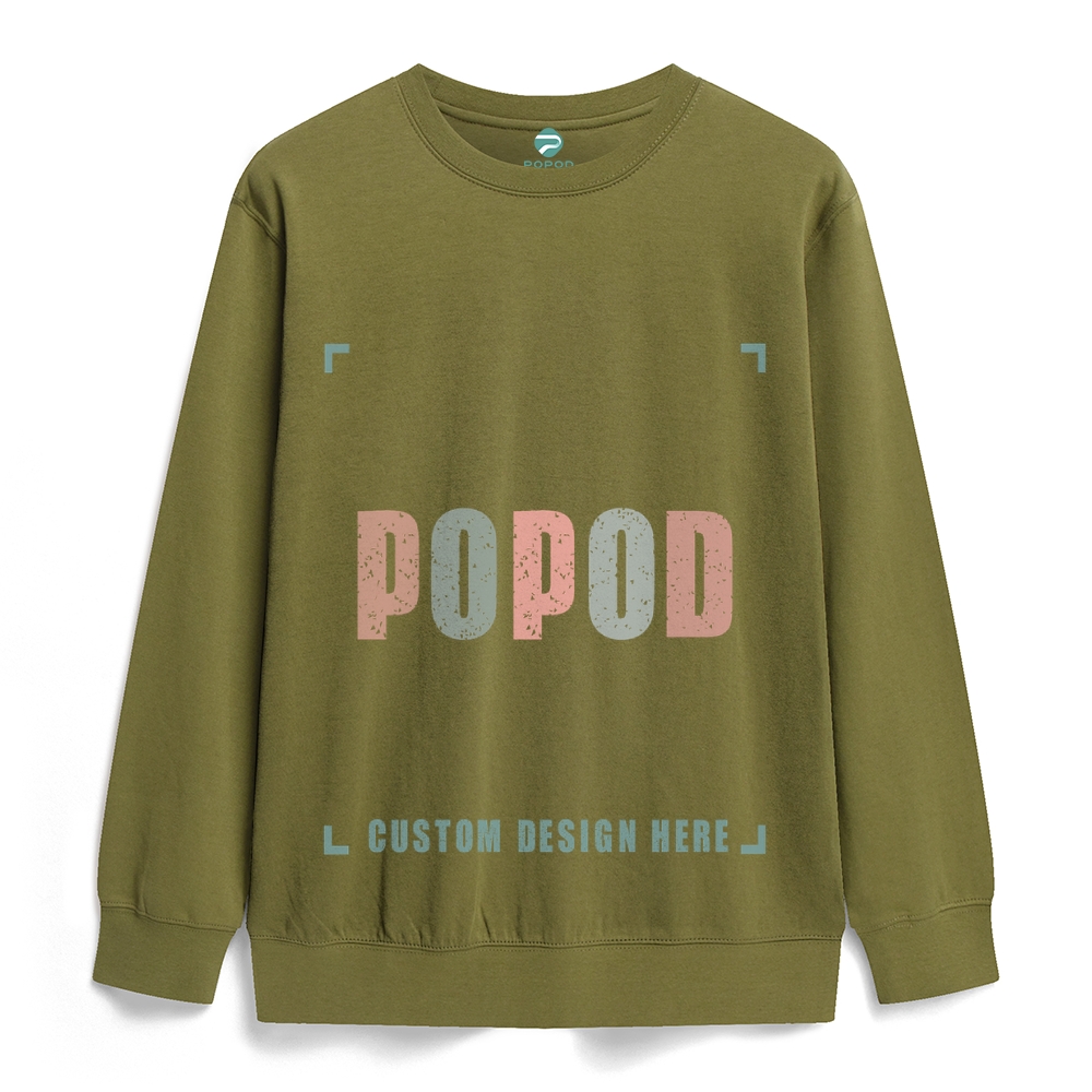 22 Colors Unisex Fit Classic Healthy Round Neck Sweatshirt Super Soft 