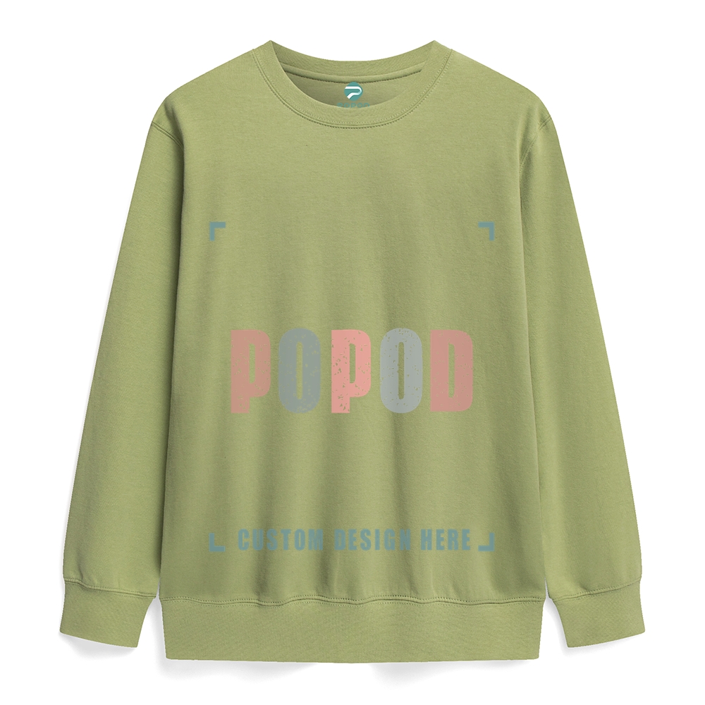 22 Colors Unisex Fit Classic Healthy Round Neck Sweatshirt Super Soft 