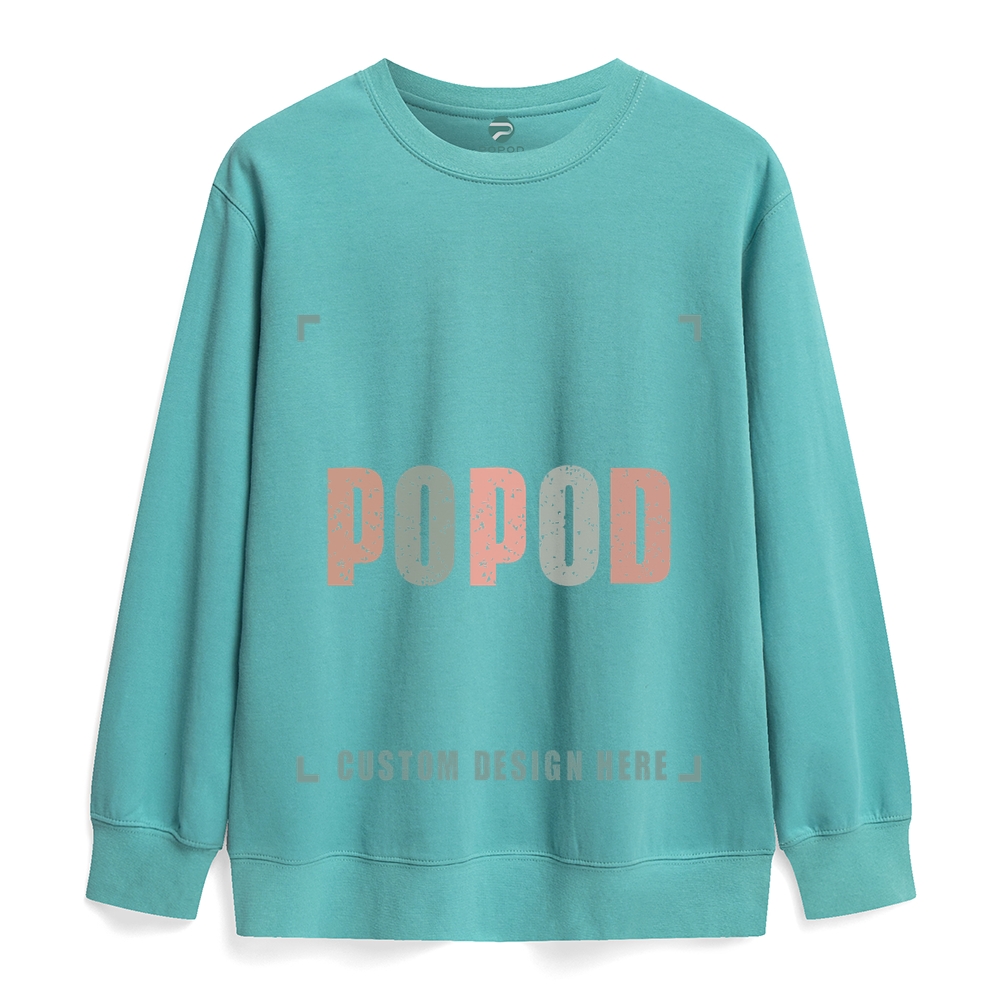 22 Colors Unisex Fit Classic Healthy Round Neck Sweatshirt Super Soft 