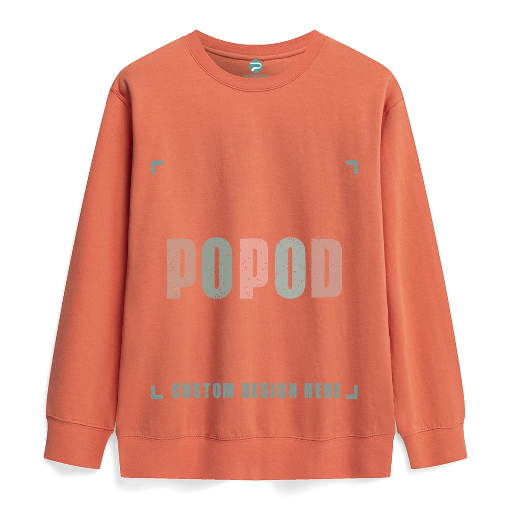 22 Colors Unisex Fit Classic Healthy Round Neck Sweatshirt Super Soft 