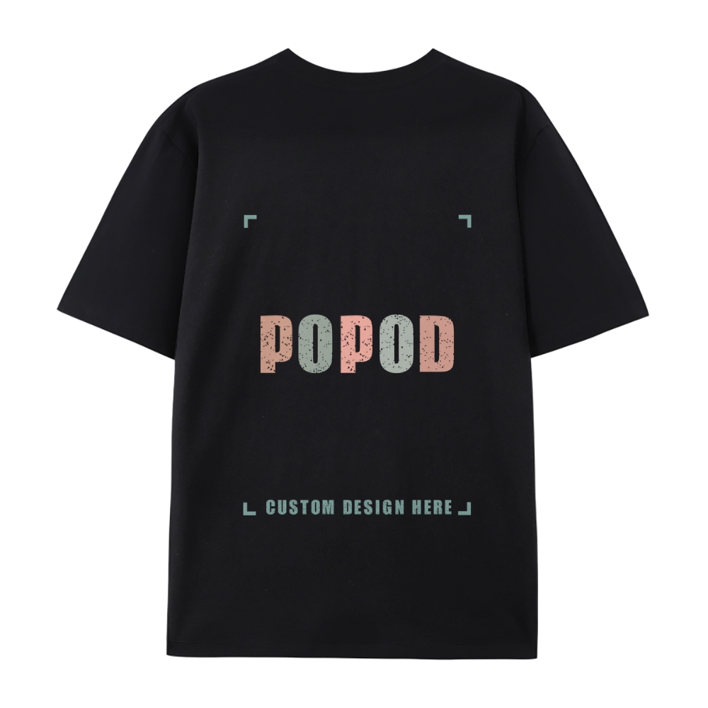 18 Colors Unisex Fit Classic Pure Cotton T-shirt Round Neck Short-sleeved Tee Super Soft Texture | 220g & 18-colour | PP0209