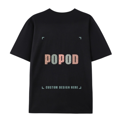 18 Colors Unisex Fit Classic Pure Cotton T-shirt Round Neck Short-sleeved Tee Super Soft Texture | 220g & 18-colour | PP0209