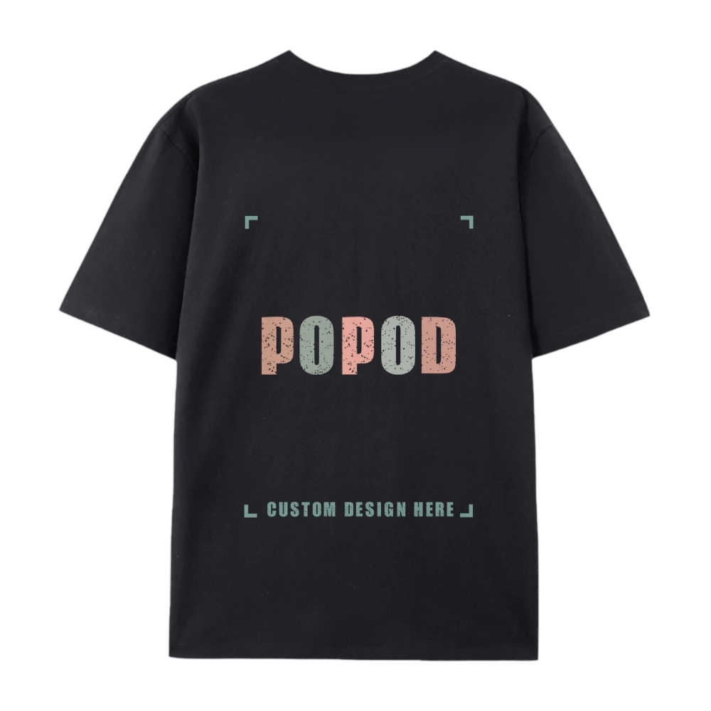 18 Colors Unisex Fit Classic Pure Cotton T-shirt Round Neck Short-sleeved Tee Super Soft Texture | 220g & 18-colour | PP0209