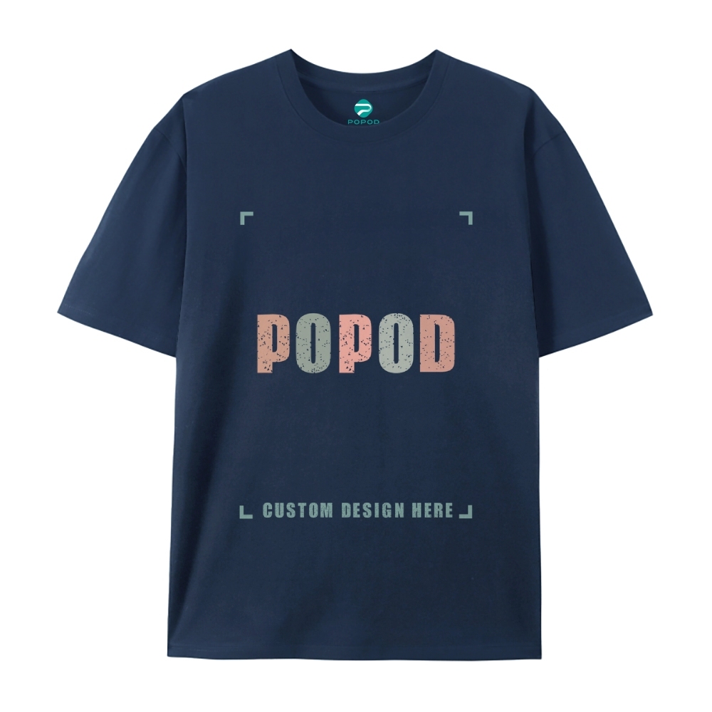 18 Colors Unisex Fit Classic Pure Cotton T-shirt Round Neck Short-sleeved Tee Super Soft Texture | 220g & 18-colour | PP0209
