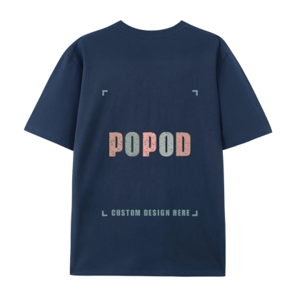18 Colors Unisex Fit Classic Pure Cotton T-shirt Round Neck Short-sleeved Tee Super Soft Texture | 220g & 18-colour | PP0209