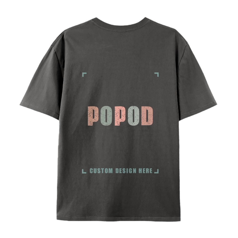 18 Colors Unisex Fit Classic Pure Cotton T-shirt Round Neck Short-sleeved Tee Super Soft Texture | 220g & 18-colour | PP0209