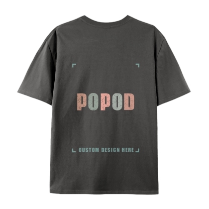 18 Colors Unisex Fit Classic Pure Cotton T-shirt Round Neck Short-sleeved Tee Super Soft Texture | 220g & 18-colour | PP0209