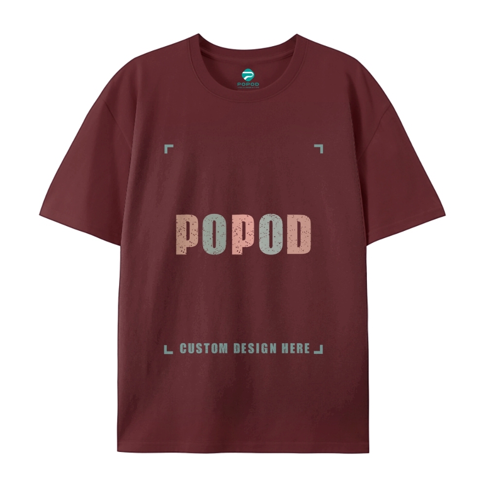 18 Colors Unisex Fit Classic Pure Cotton T-shirt Round Neck Short-sleeved Tee Super Soft Texture | 220g & 18-colour | PP0209