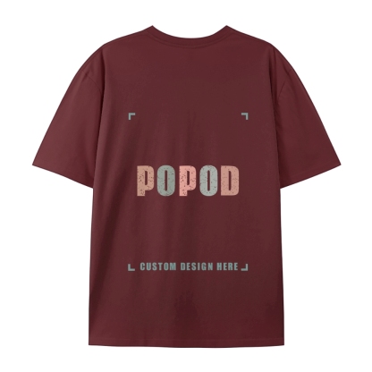 18 Colors Unisex Fit Classic Pure Cotton T-shirt Round Neck Short-sleeved Tee Super Soft Texture | 220g & 18-colour | PP0209