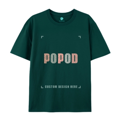 18 Colors Unisex Fit Classic Pure Cotton T-shirt Round Neck Short-sleeved Tee Super Soft Texture | 220g & 18-colour | PP0209