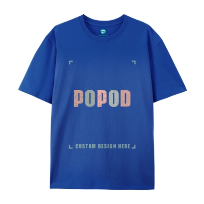 18 Colors Unisex Fit Classic Pure Cotton T-shirt Round Neck Short-sleeved Tee Super Soft Texture | 220g & 18-colour | PP0209