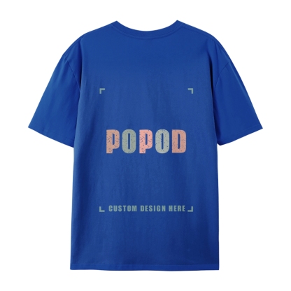 18 Colors Unisex Fit Classic Pure Cotton T-shirt Round Neck Short-sleeved Tee Super Soft Texture | 220g & 18-colour | PP0209