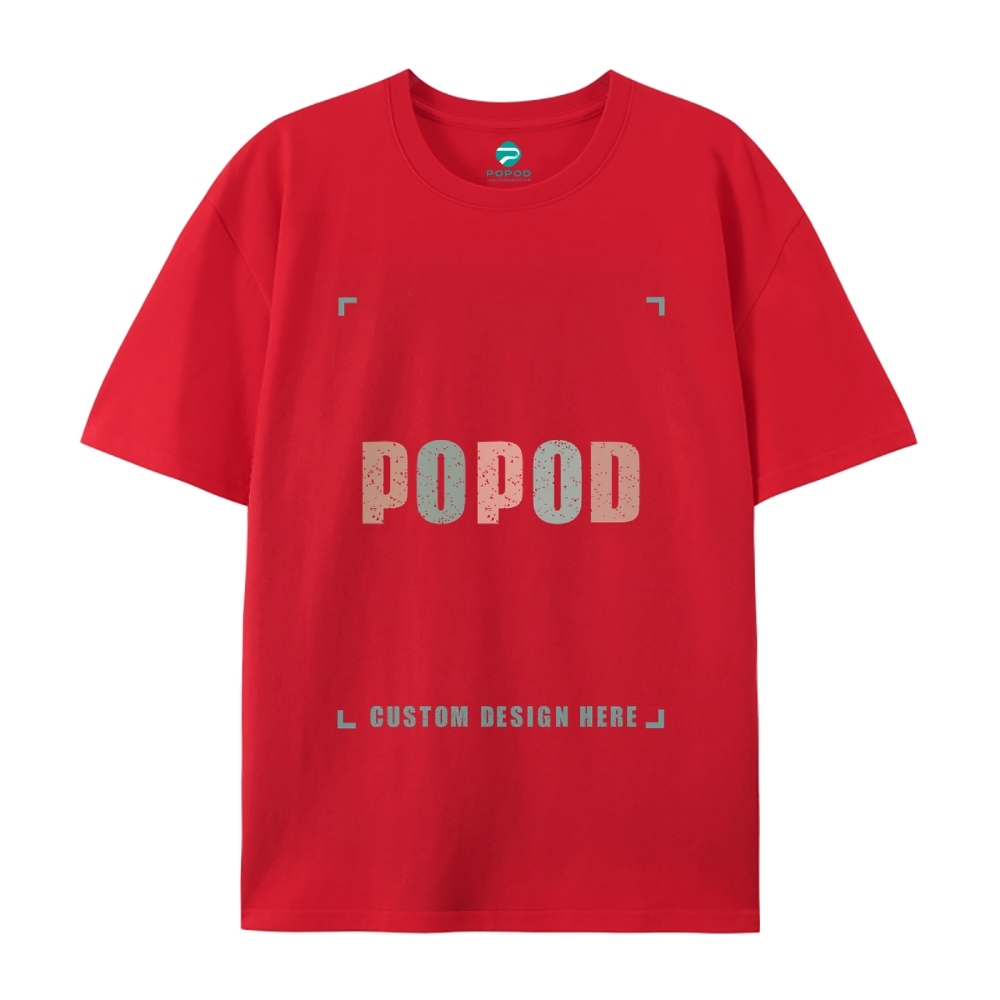 18 Colors Unisex Fit Classic Pure Cotton T-shirt Round Neck Short-sleeved Tee Super Soft Texture | 220g & 18-colour | PP0209