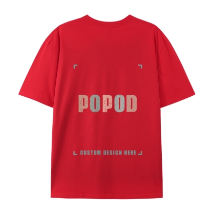 18 Colors Unisex Fit Classic Pure Cotton T-shirt Round Neck Short-sleeved Tee Super Soft Texture | 220g & 18-colour | PP0209