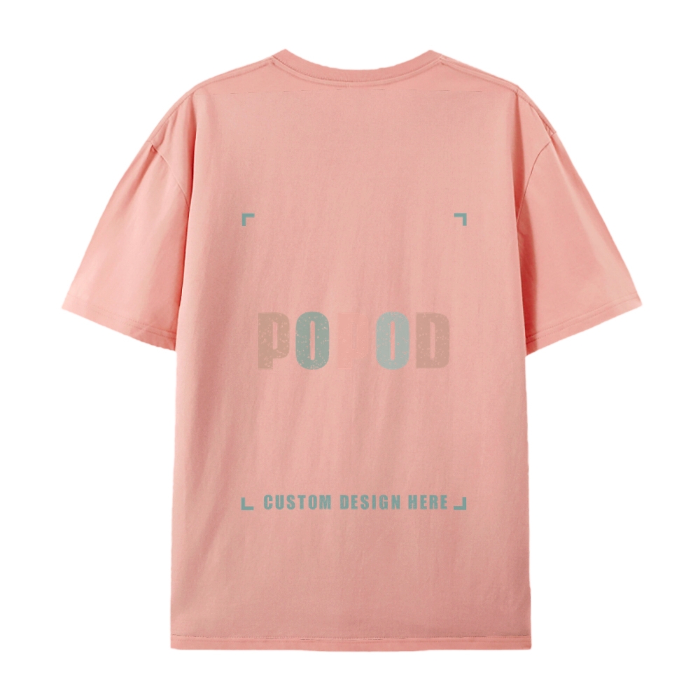 18 Colors Unisex Fit Classic Pure Cotton T-shirt Round Neck Short-sleeved Tee Super Soft Texture | 220g & 18-colour | PP0209