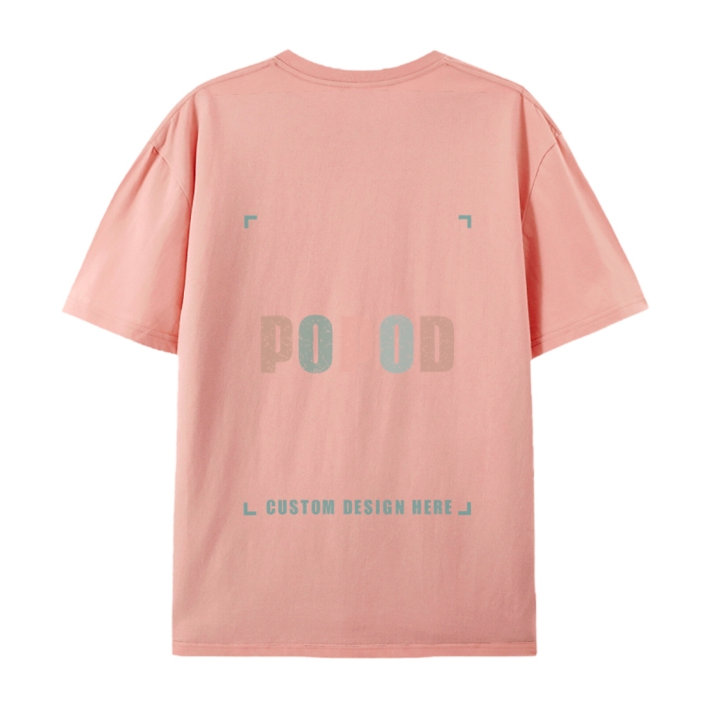 18 Colors Unisex Fit Classic Pure Cotton T-shirt Round Neck Short-sleeved Tee Super Soft Texture | 220g & 18-colour | PP0209