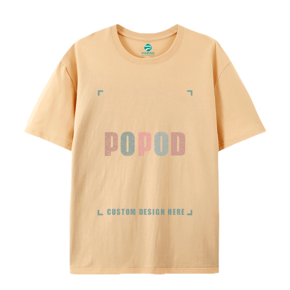 18 Colors Unisex Fit Classic Pure Cotton T-shirt Round Neck Short-sleeved Tee Super Soft Texture | 220g & 18-colour | PP0209