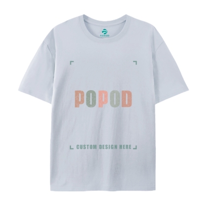 18 Colors Unisex Fit Classic Pure Cotton T-shirt Round Neck Short-sleeved Tee Super Soft Texture | 220g & 18-colour | PP0209