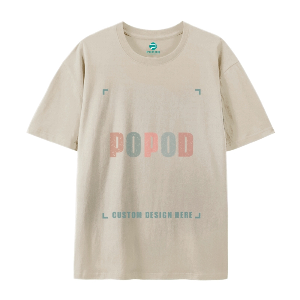 18 Colors Unisex Fit Classic Pure Cotton T-shirt Round Neck Short-sleeved Tee Super Soft Texture | 220g & 18-colour | PP0209