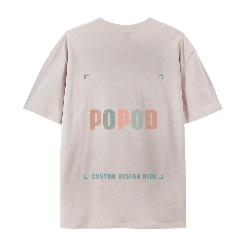 18 Colors Unisex Fit Classic Pure Cotton T-shirt Round Neck Short-sleeved Tee Super Soft Texture | 220g & 18-colour | PP0209