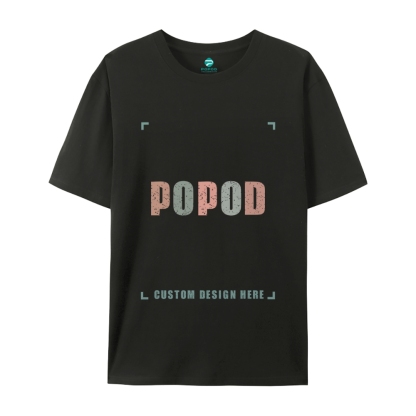 27 Colors Unisex Fit Classic Pure Cotton T-shirt Round Neck Short-sleeved Tee Super Soft Texture | 180g & 27-colour | PP0248
