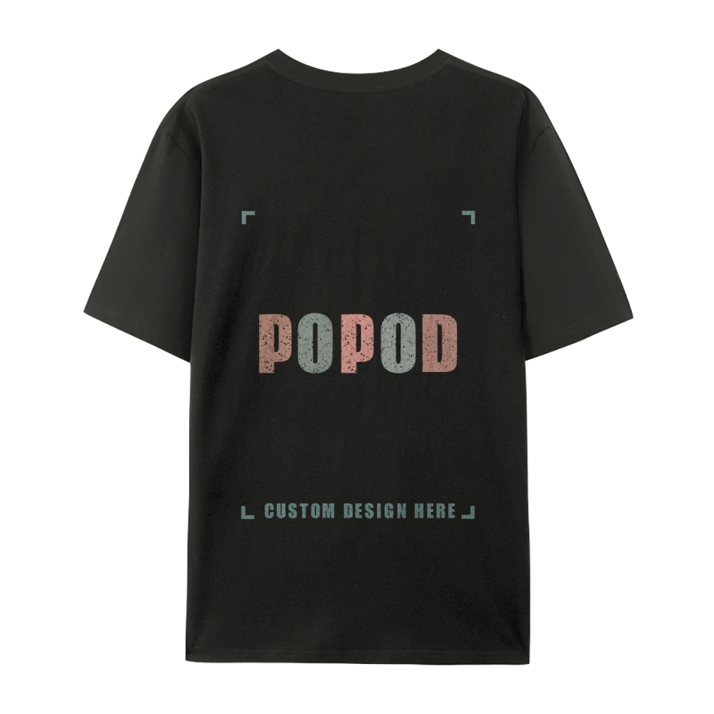 27 Colors Unisex Fit Classic Pure Cotton T-shirt Round Neck Short-sleeved Tee Super Soft Texture | 180g & 27-colour | PP0248