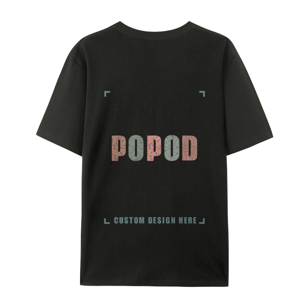 27 Colors Unisex Fit Classic Pure Cotton T-shirt Round Neck Short-sleeved Tee Super Soft Texture | 180g & 27-colour | PP0248